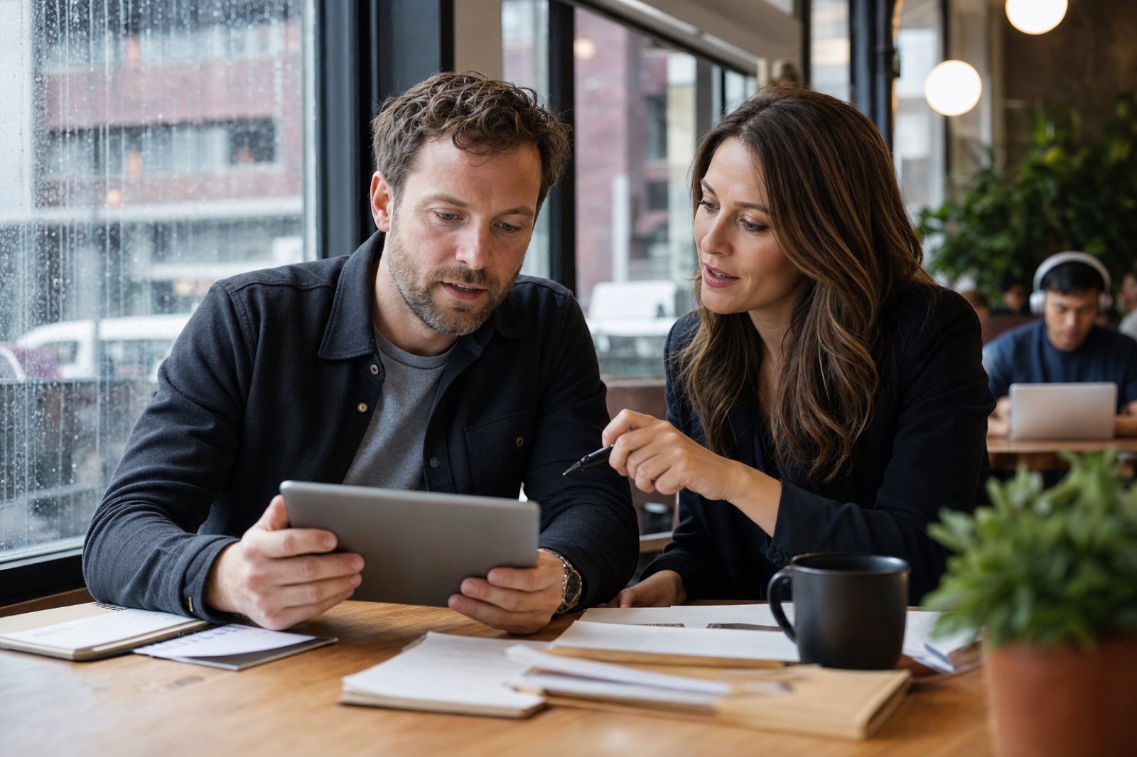 Reviewing an annual report together